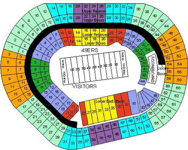 Candlestick Seating Chart